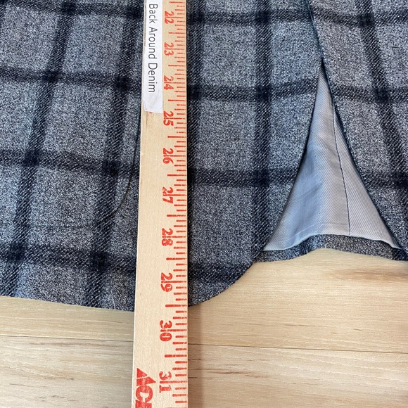 CORNELIANI Mens Gray Plaid Wool Sport Coat Blazer 38R Jacket EU 50 Italy - Picture 7 of 14